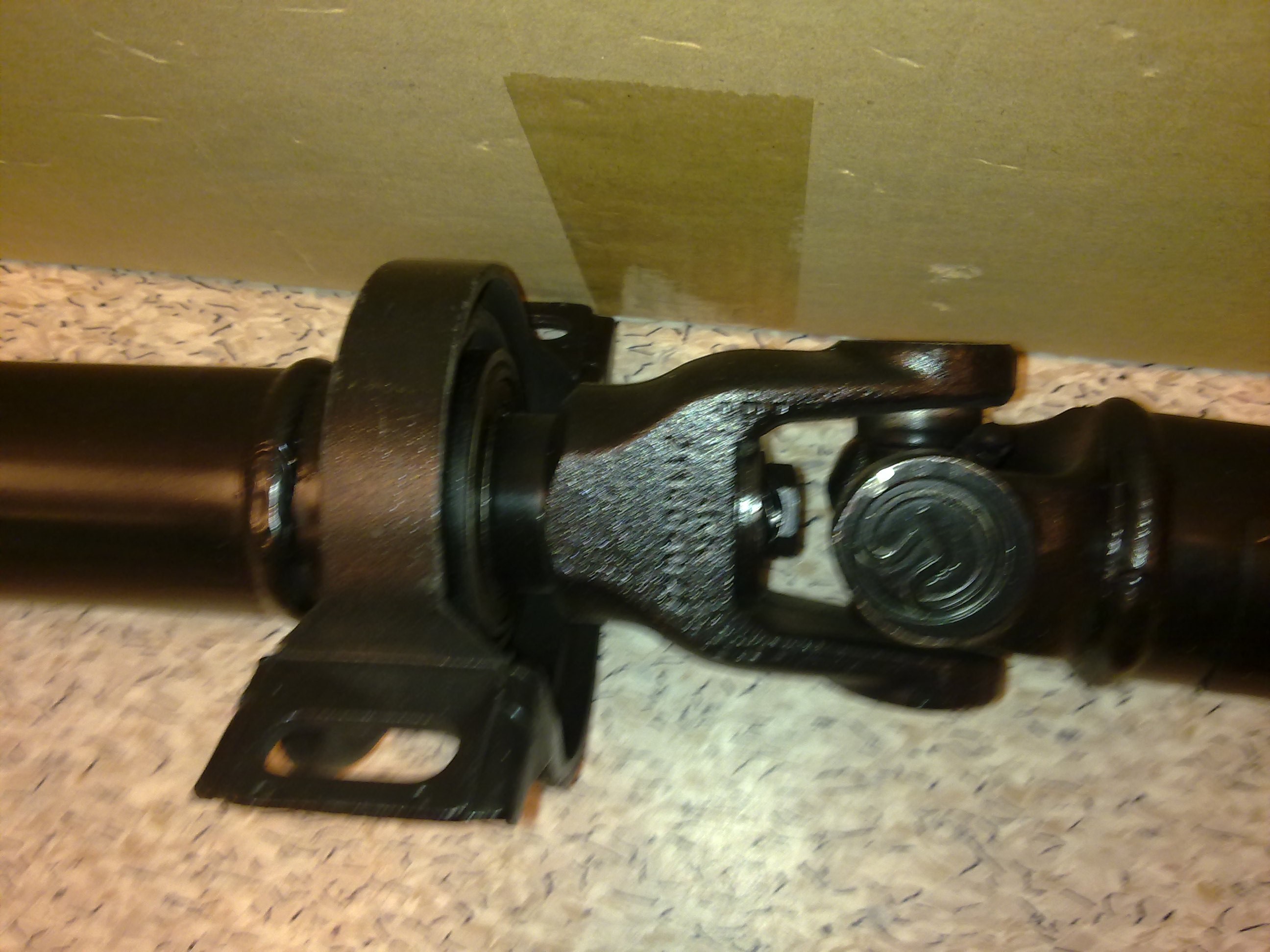 Ford transit propshaft centre bearing removal